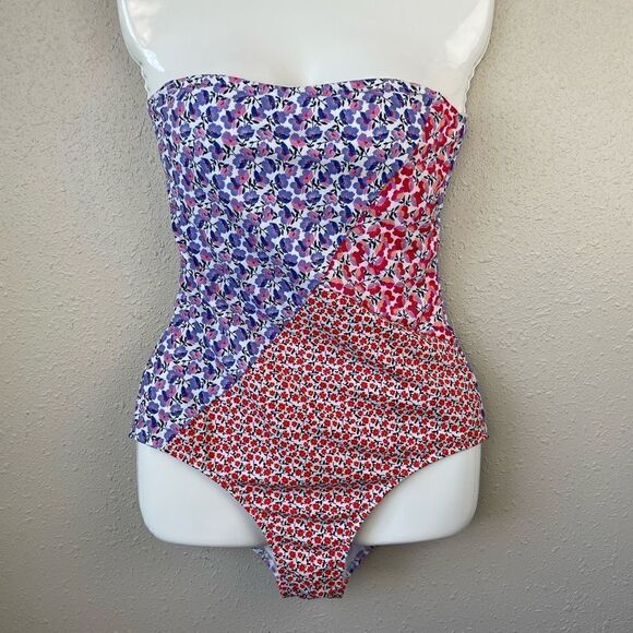 NWT Jessica Simpson One Piece Swim Suit Size M - Picture 1 of 4